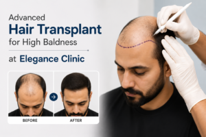 hair transplant for high baldness