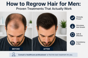 how to regrow hair for men