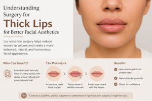 Surgery for thick lips