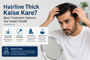 hairline thick kaise kare