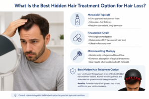 hidden hair treatment option