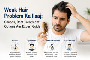 weak hair problem ka ilaaj