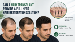 full head hair transplant solution