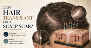 hair transplant for scalp scar