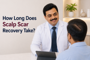 scalp scar recovery