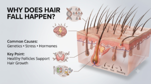 why hair falls