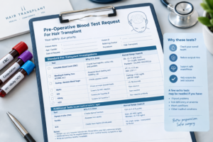 Blood Tests Before a Hair Transplant Full List