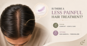 less painful hair treatment