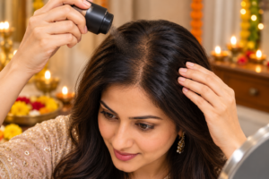 Festive Hair Powder Touch-Up