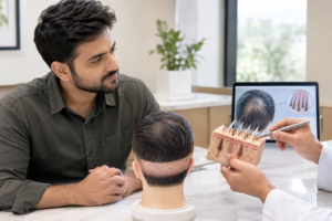 Hair Transplant Consultation Demonstration